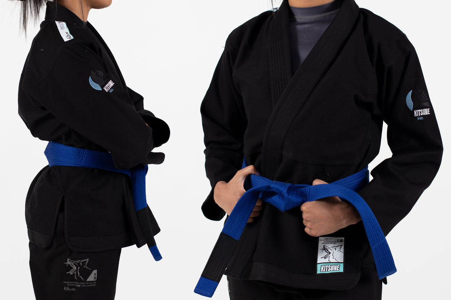 "Dawn" Black BJJ Gi - Women's