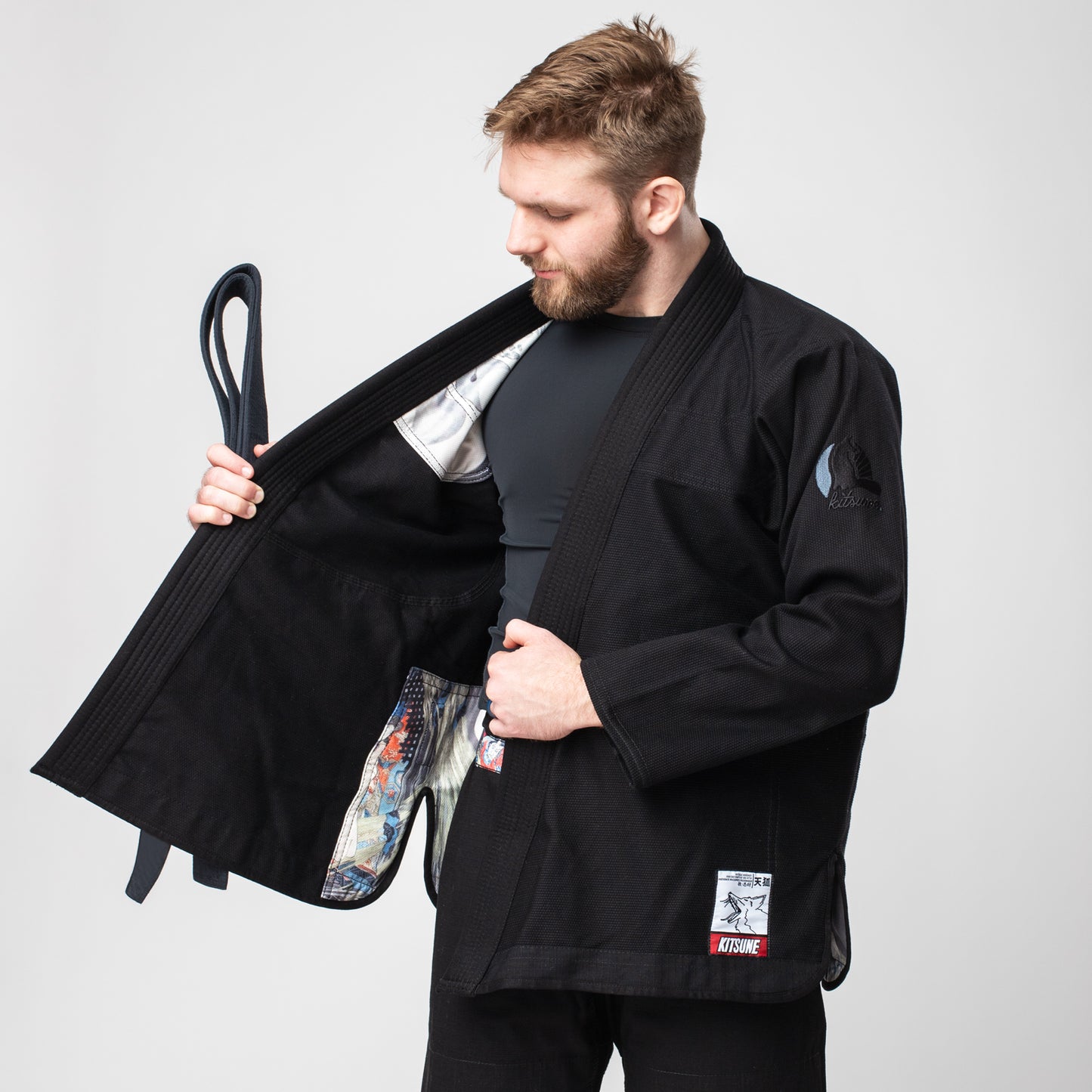 "Spectre" Men's Black BJJ Gi