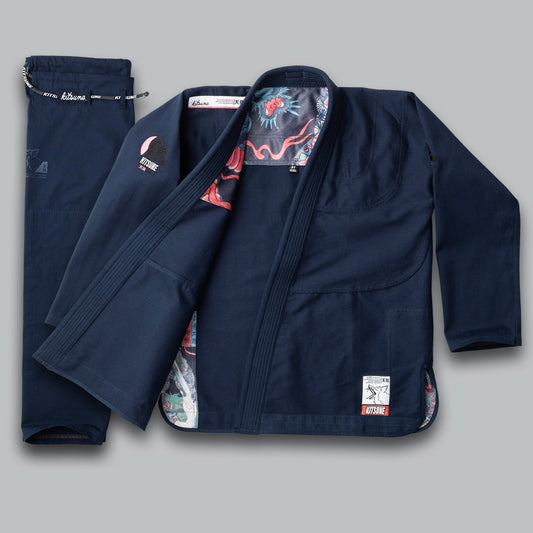 "Heroes" Navy Women's BJJ Gi