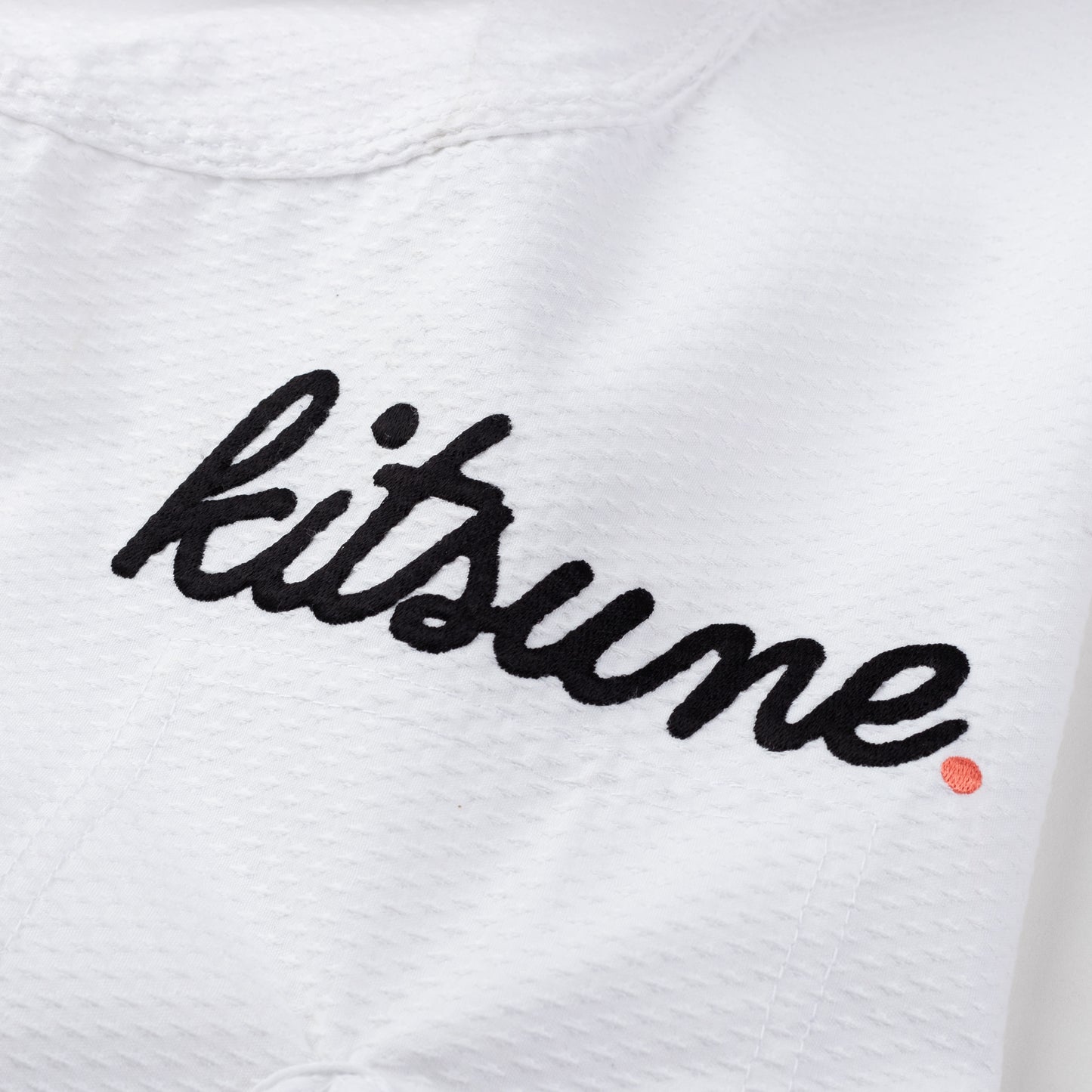 "Cursive Lite" Men's BJJ Gi - White/Coral