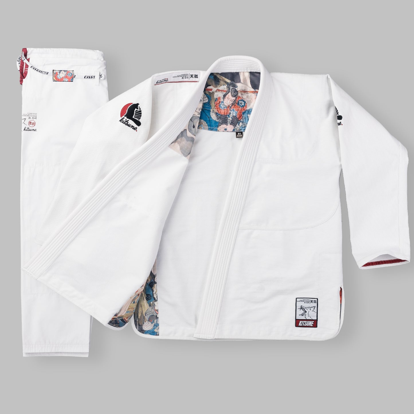 "Spectre" Women's White BJJ Gi