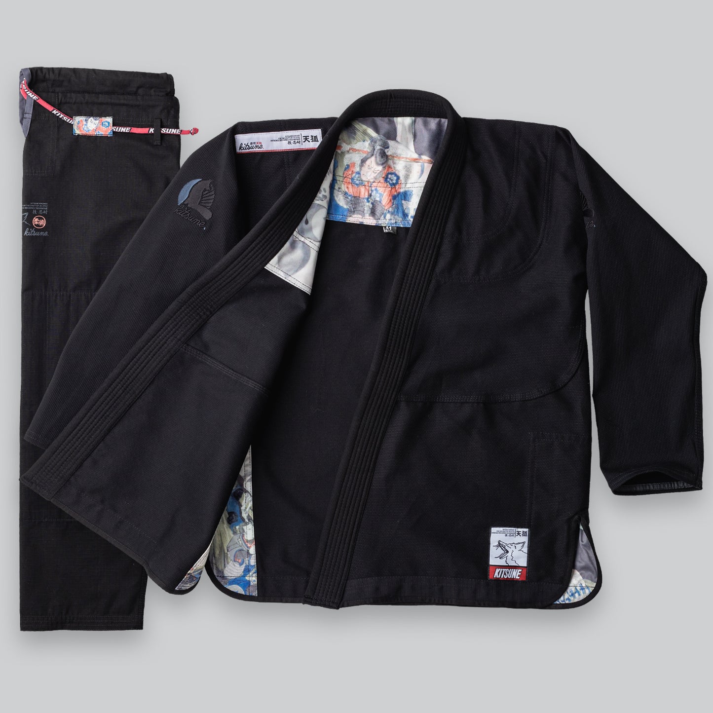 "Spectre" Men's Black BJJ Gi