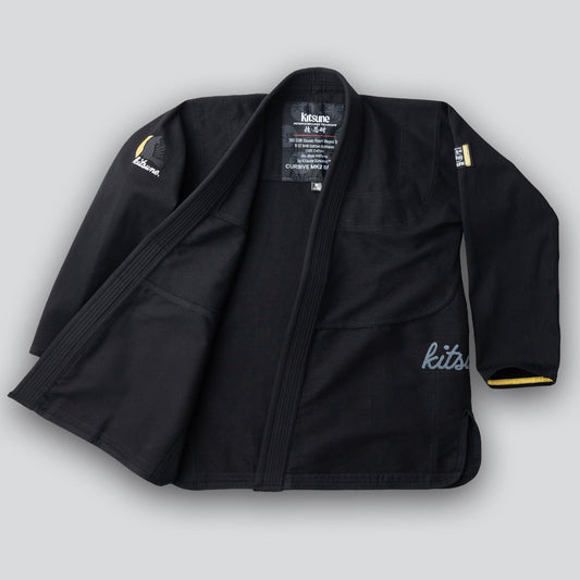 "Cursive MK2" Women's BJJ Gi - Black
