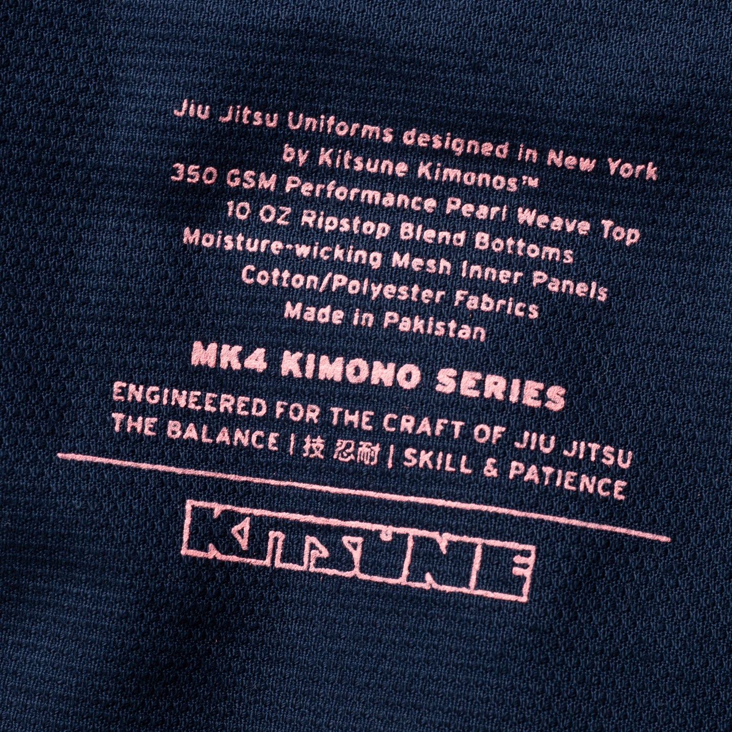 "Heroes" Navy BJJ Gi - Men's