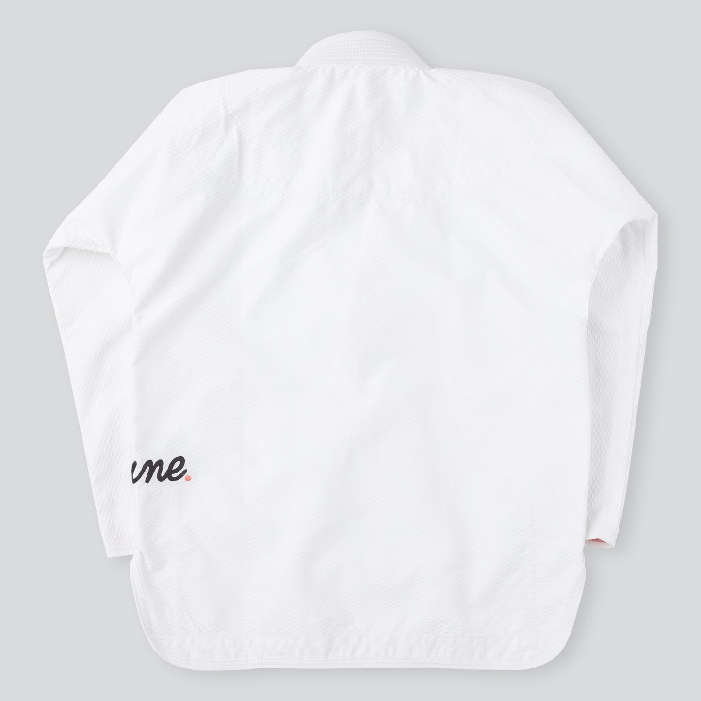 "Cursive Lite" Men's BJJ Gi - White/Coral