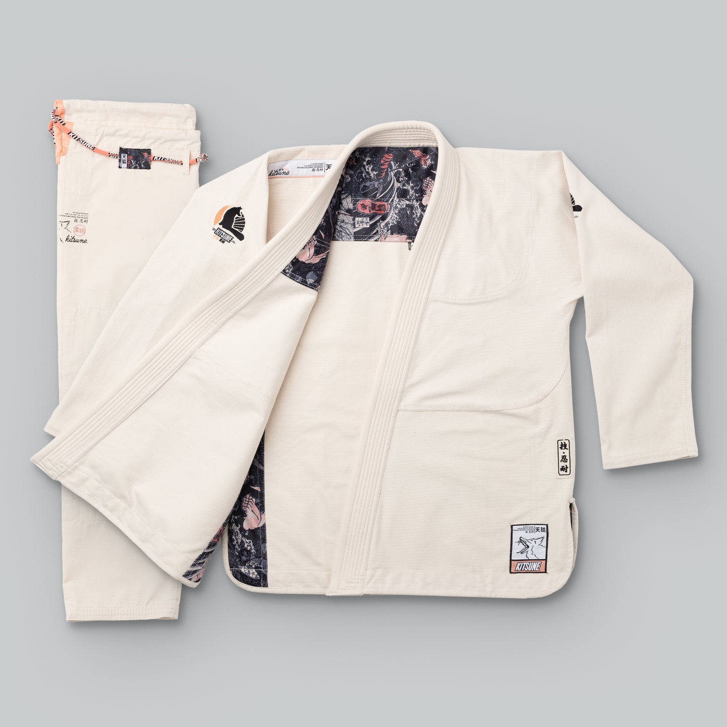 "Dragon" BJJ Women's Gi - Unbleached