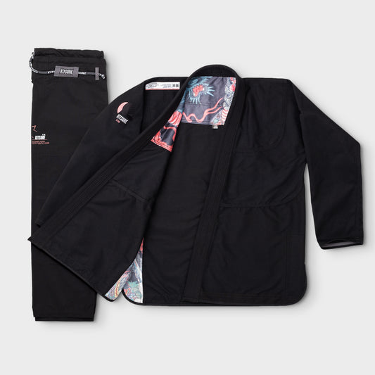 "Heroes" Black BJJ Gi - Women's