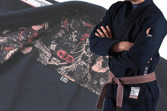 "Dragon" Navy BJJ Gi - Men's
