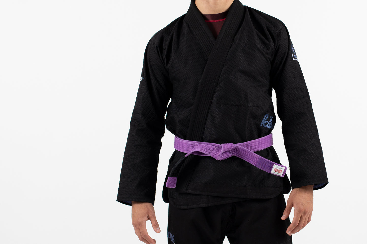 "Cursive LITE" Black BJJ Gi - Men's