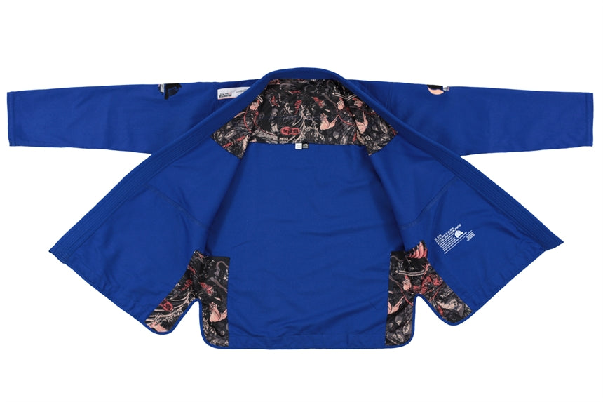 "Dragon" Blue BJJ Gi - Women's