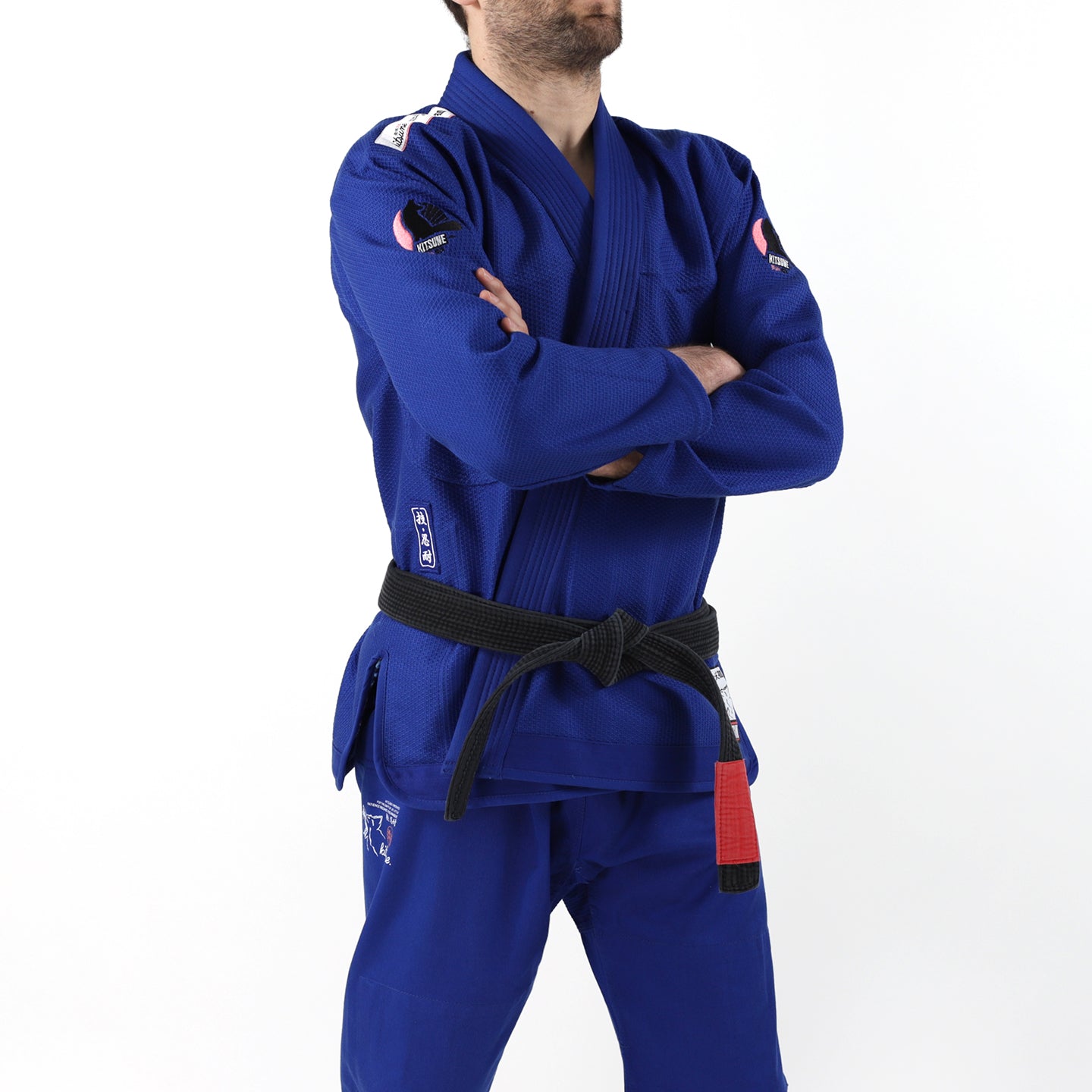 "Red Skies" Men's BJJ Gi - Royal Blue