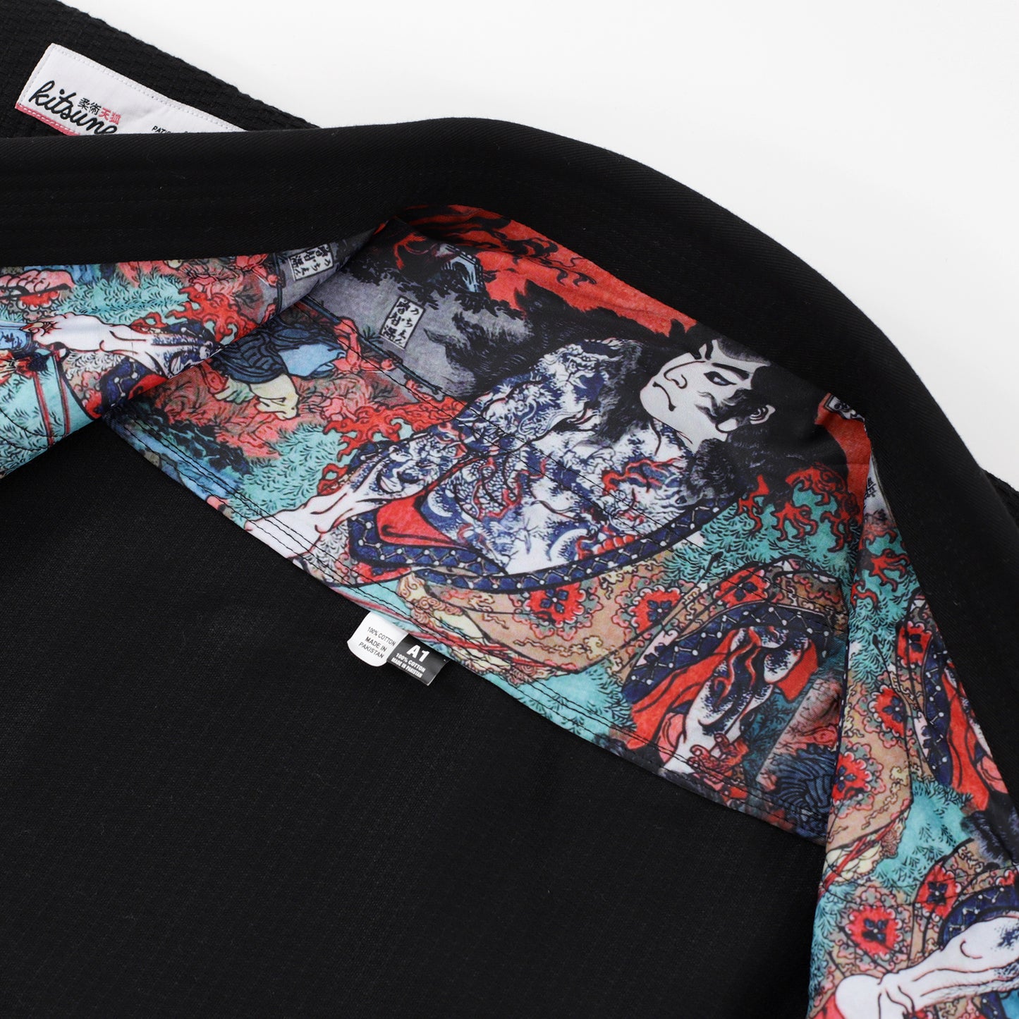 "Red Skies" Men's BJJ Gi - Black
