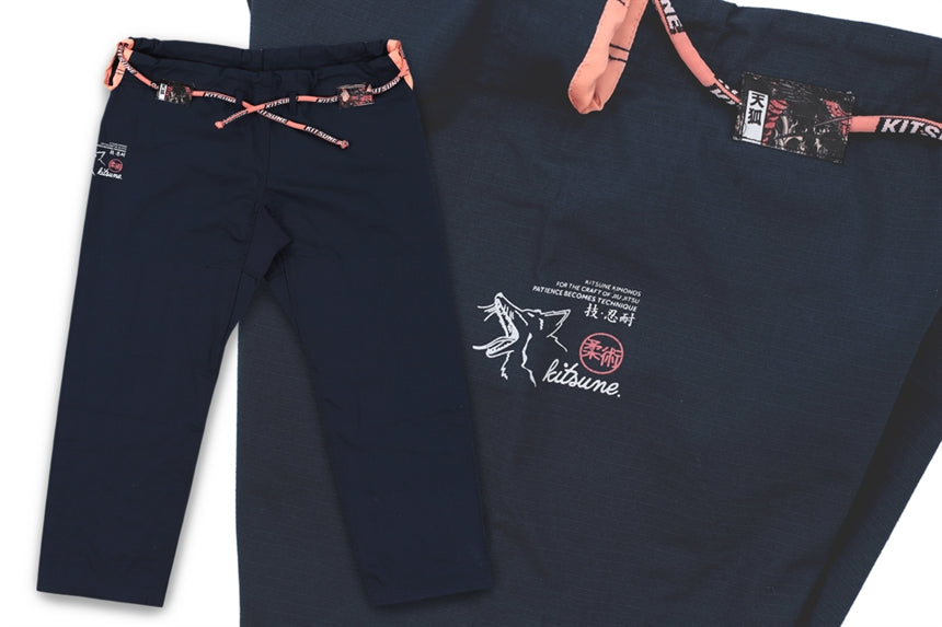 "Dragon" Navy BJJ Gi - Women's