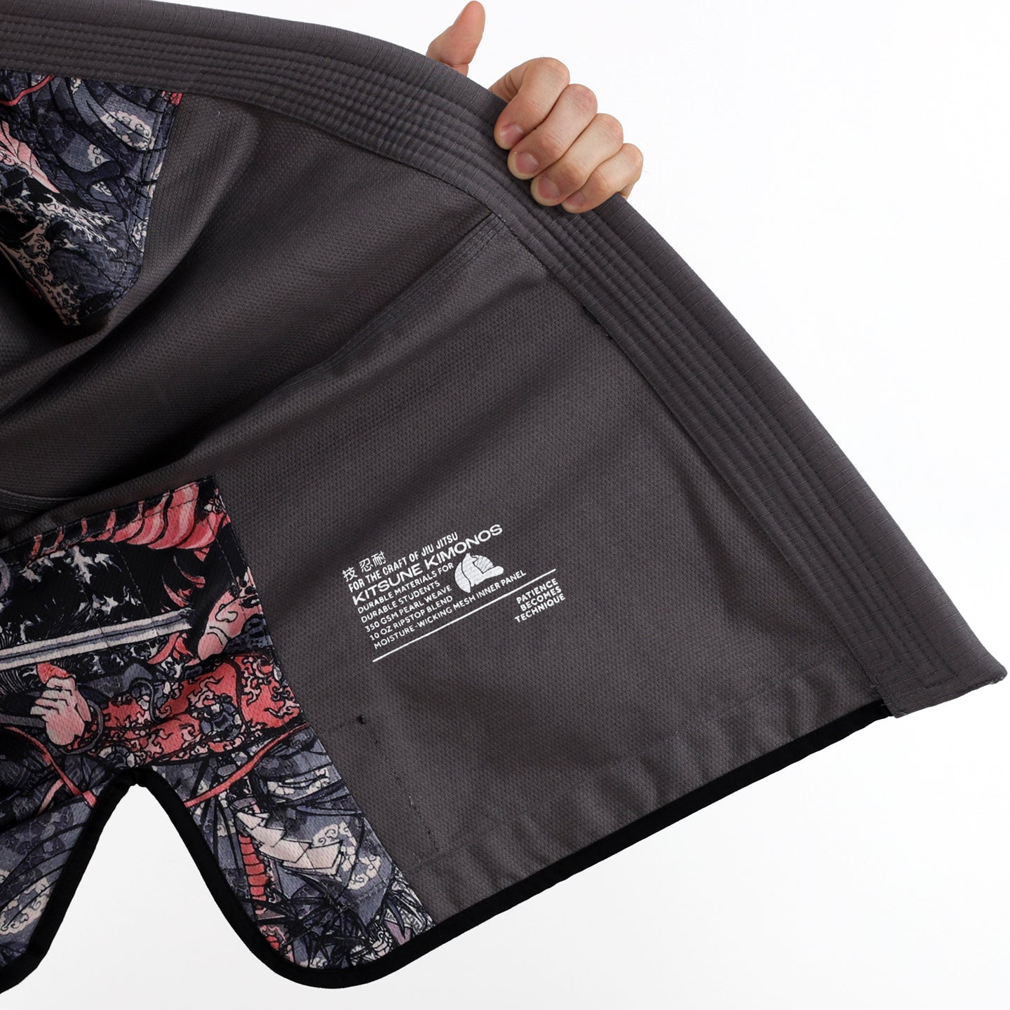 "Dragon" Women's BJJ Gi - Dark Grey