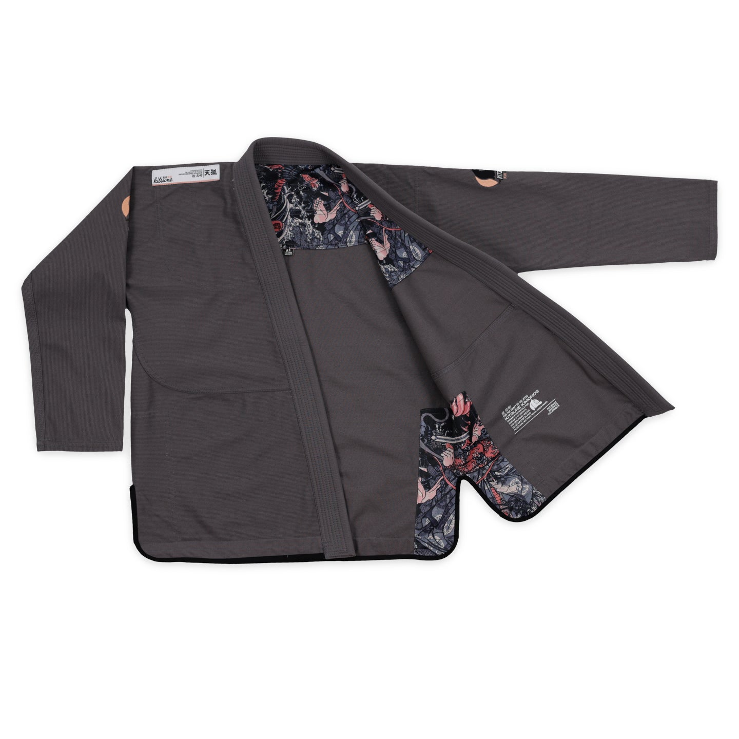 "Dragon" Men's BJJ Gi - Dark Grey