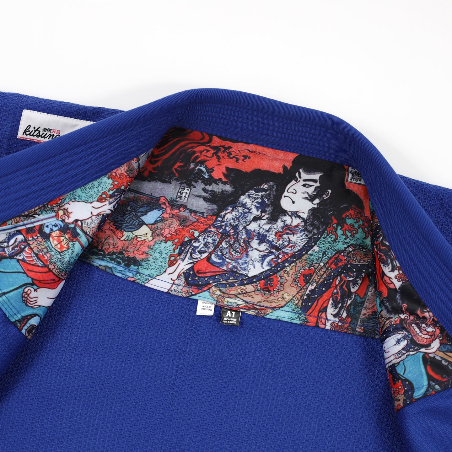 "Red Skies" Men's BJJ Gi - Royal Blue