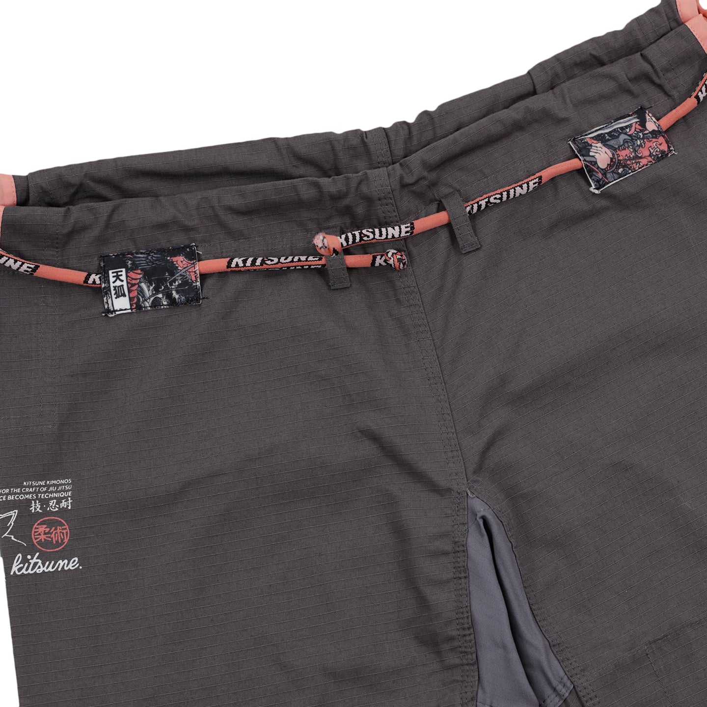 "Dragon" Women's BJJ Gi - Dark Grey