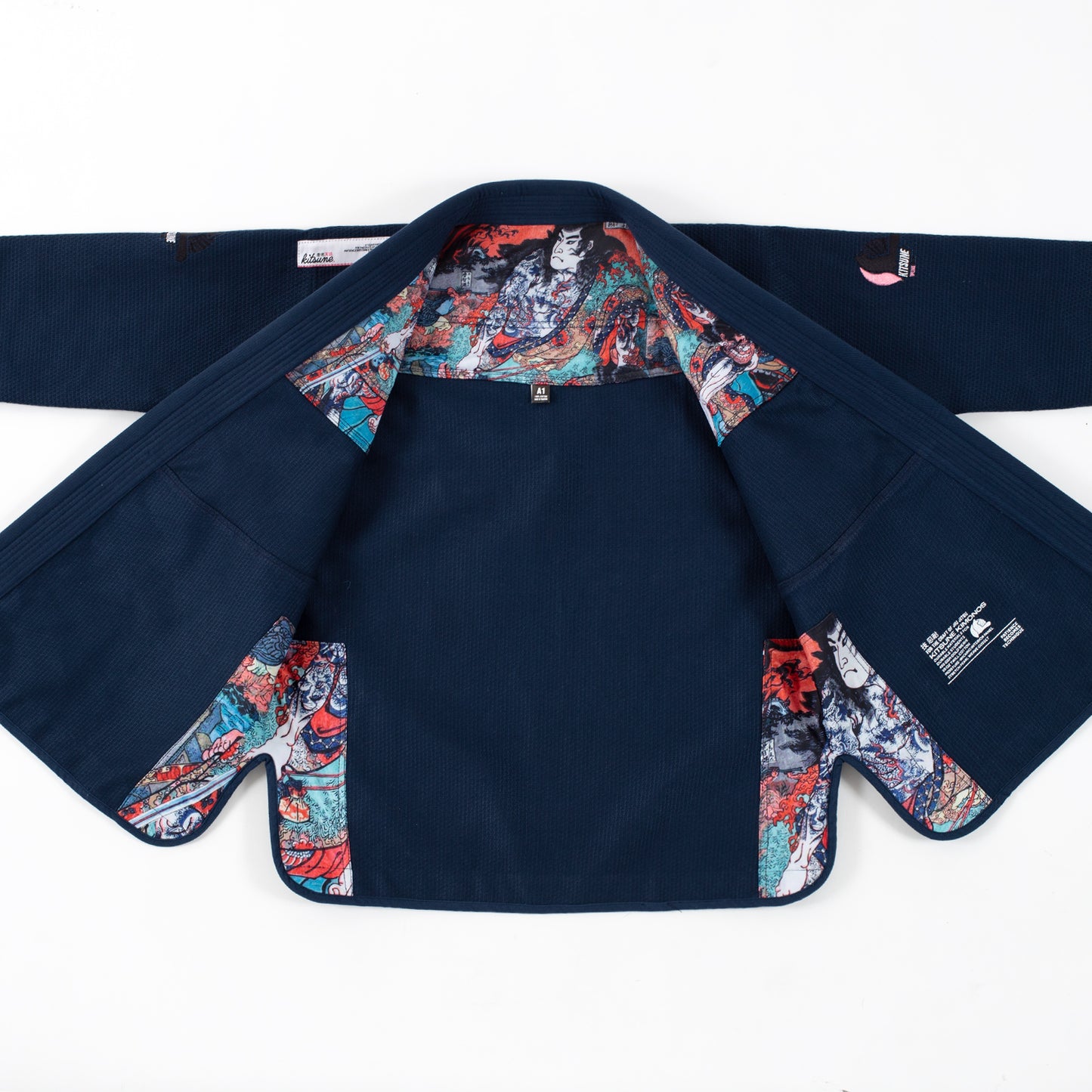 "Red Skies" Women's BJJ Gi - Navy Blue