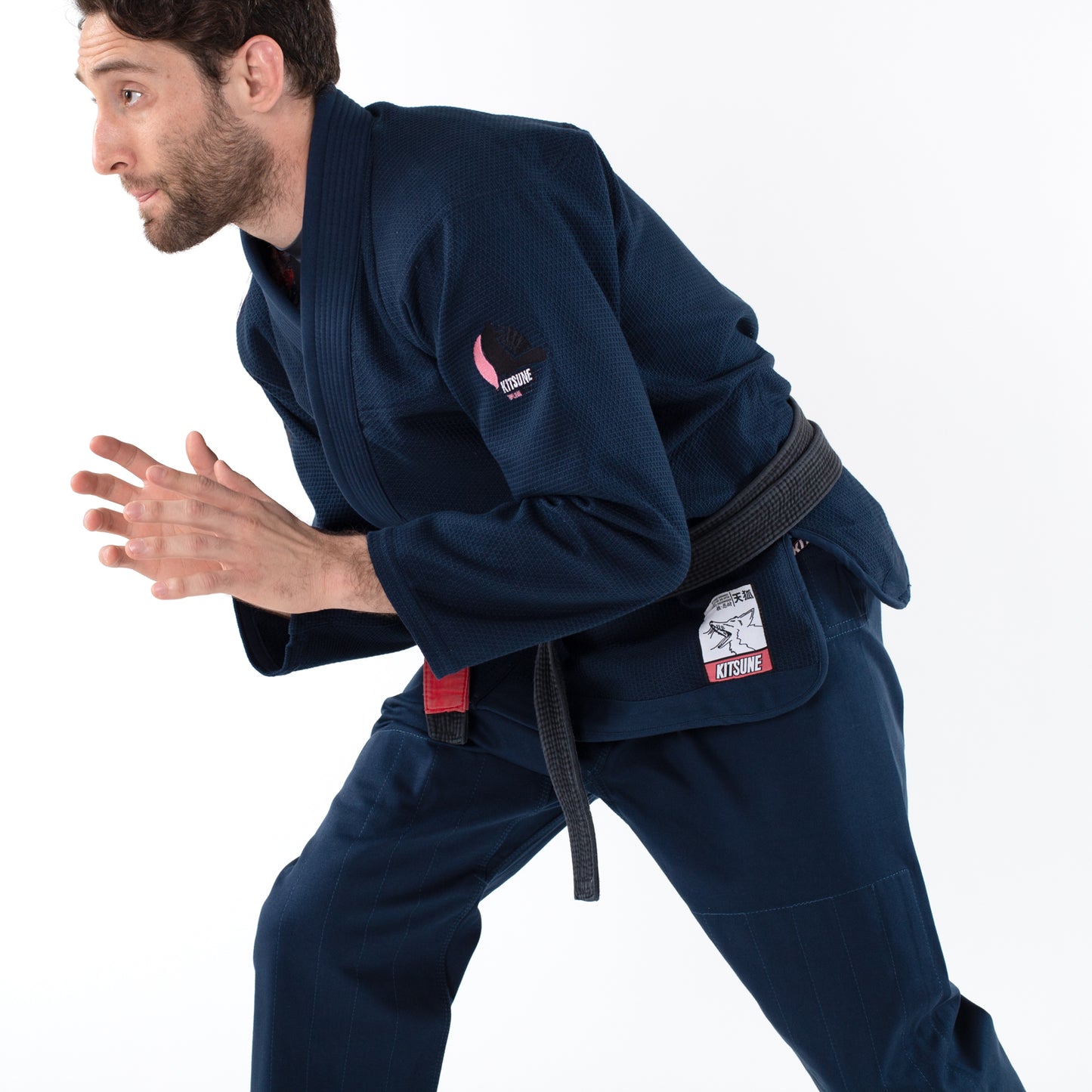 "Red Skies" BJJ Gi - Navy Blue