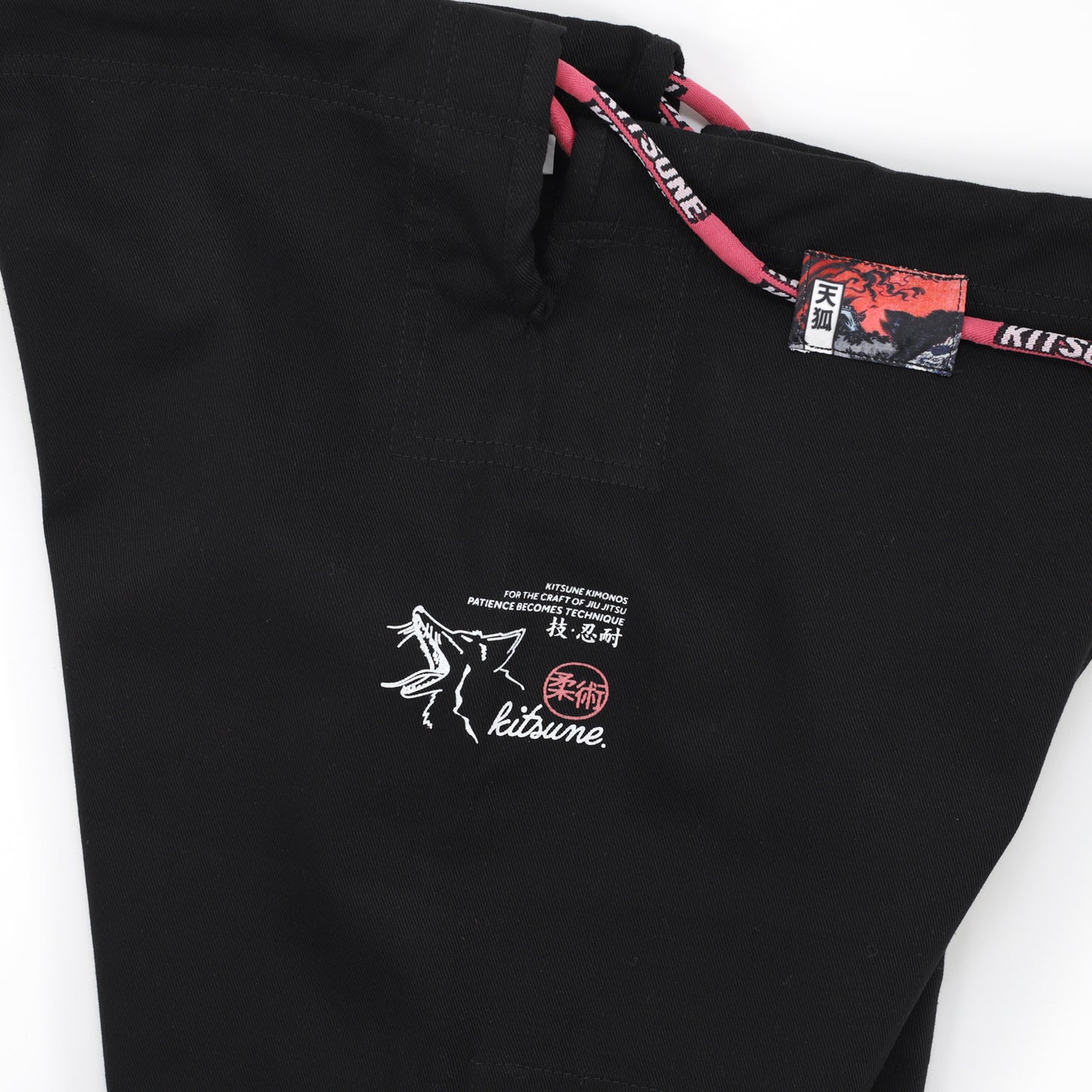 "Red Skies" Men's BJJ Gi - Black