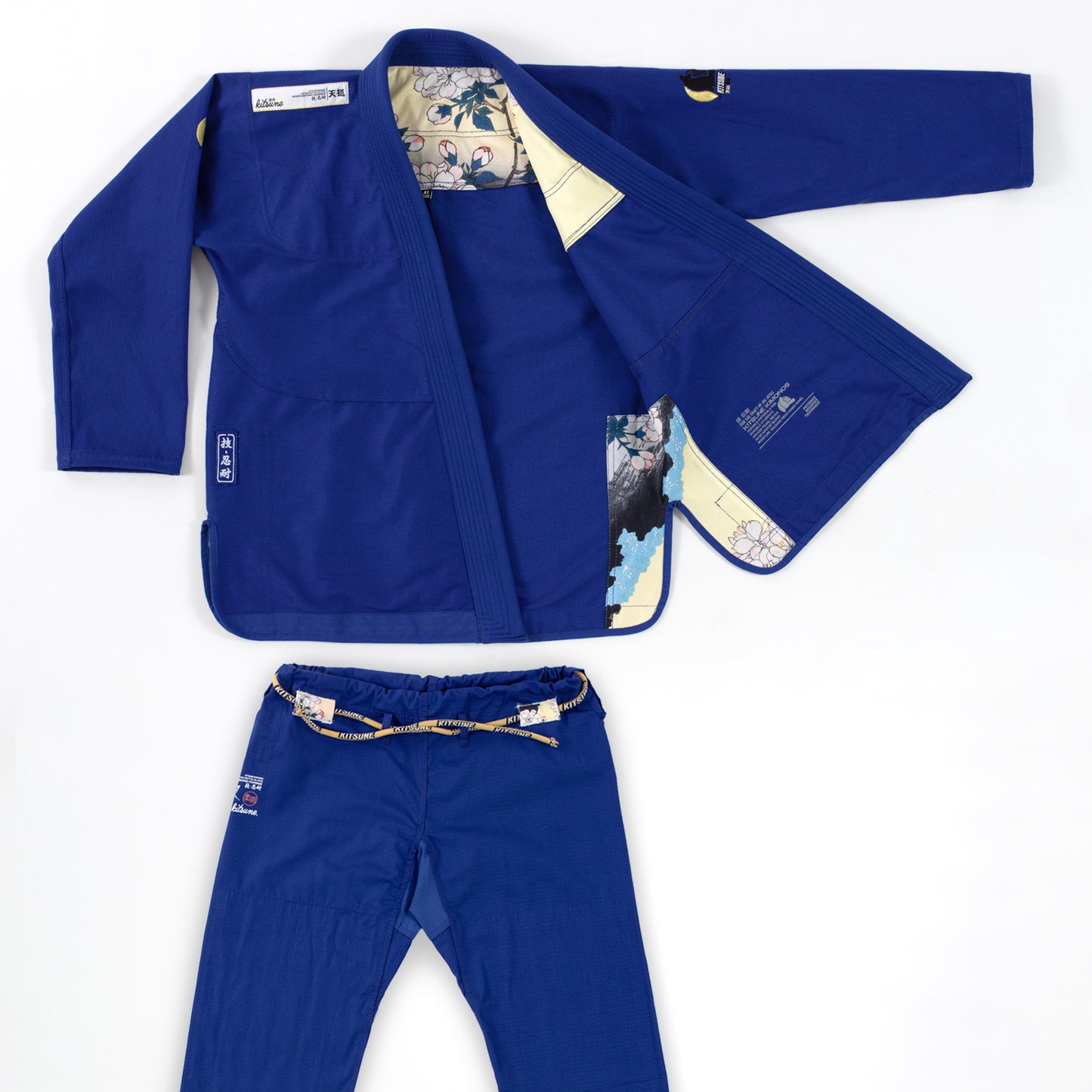 "Bloom" Women's BJJ Gi - Royal Blue