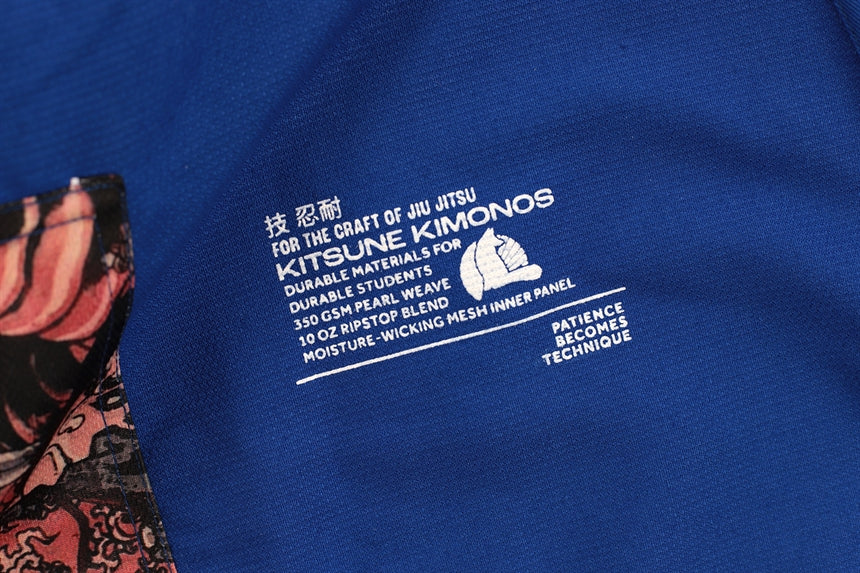 "Dragon" Blue BJJ Gi - Women's