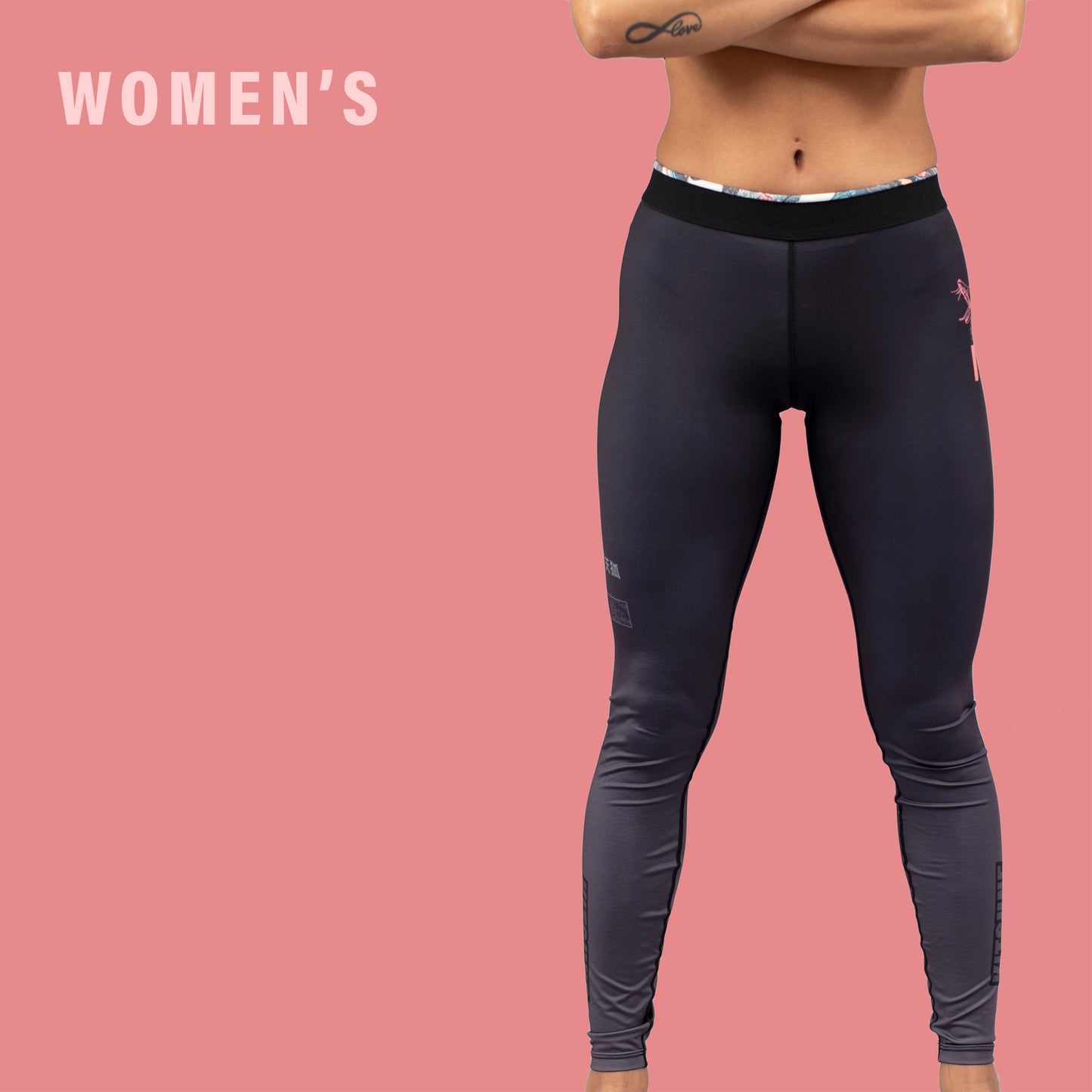 "Heroes" Ombre Grappling Spats - Women's