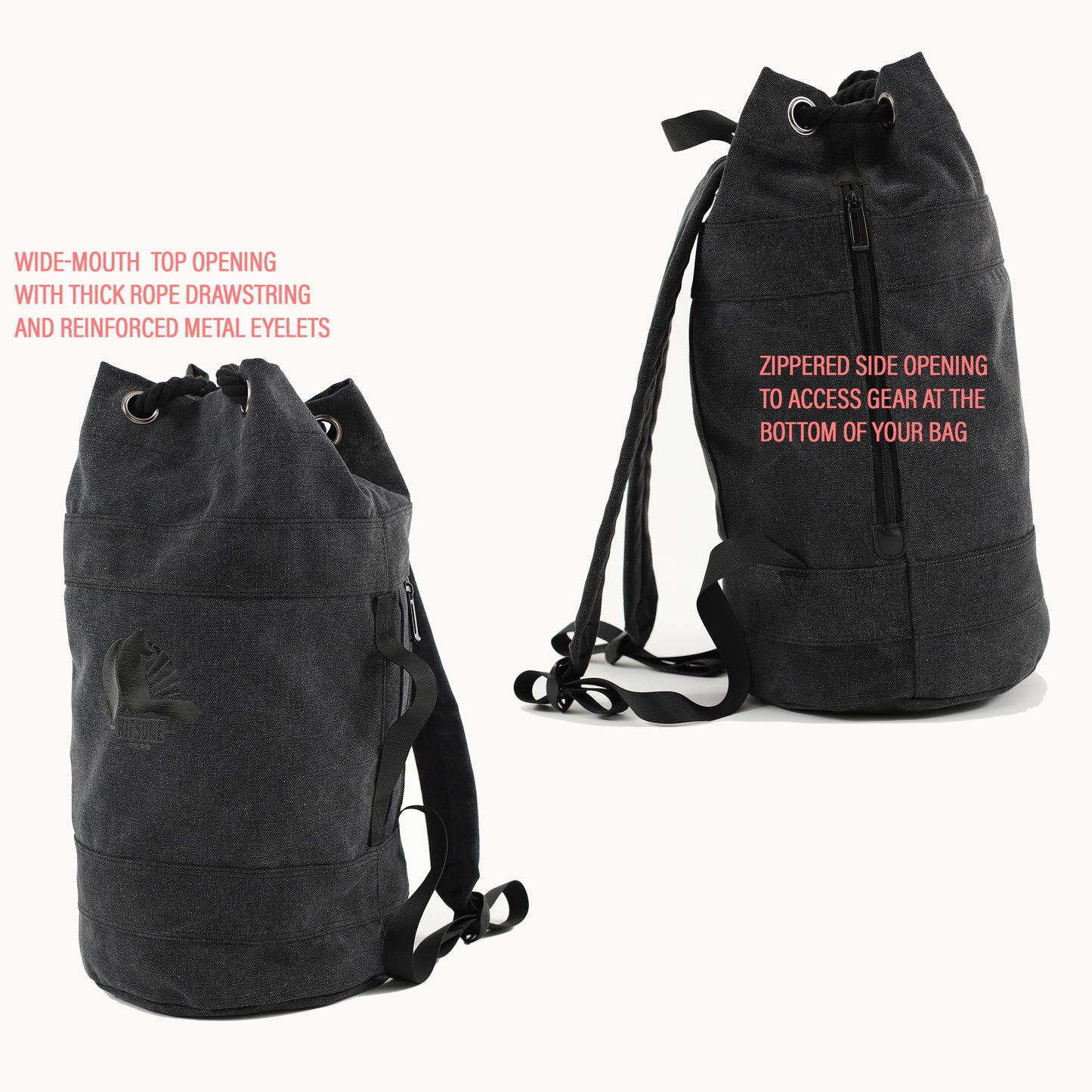 "Barrage" Gear Bag - Black