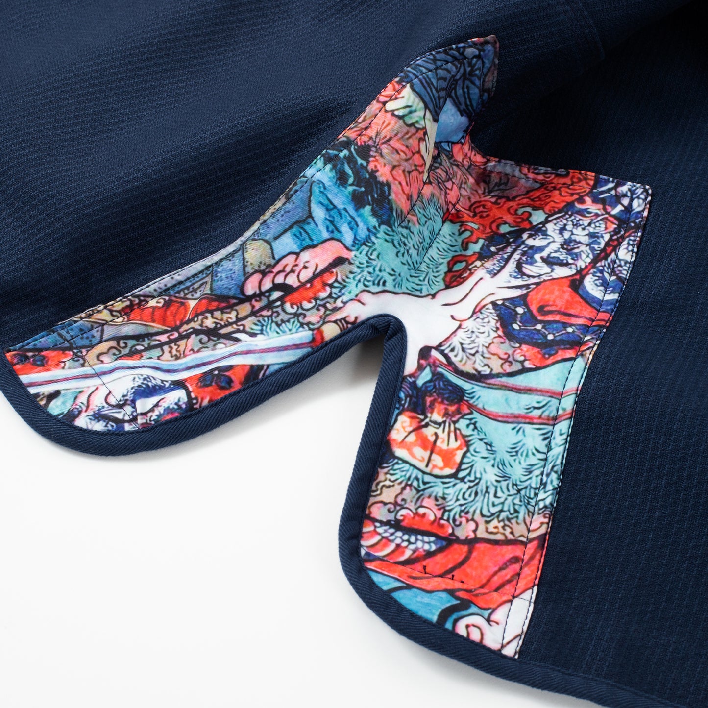 "Red Skies" Women's BJJ Gi - Navy Blue