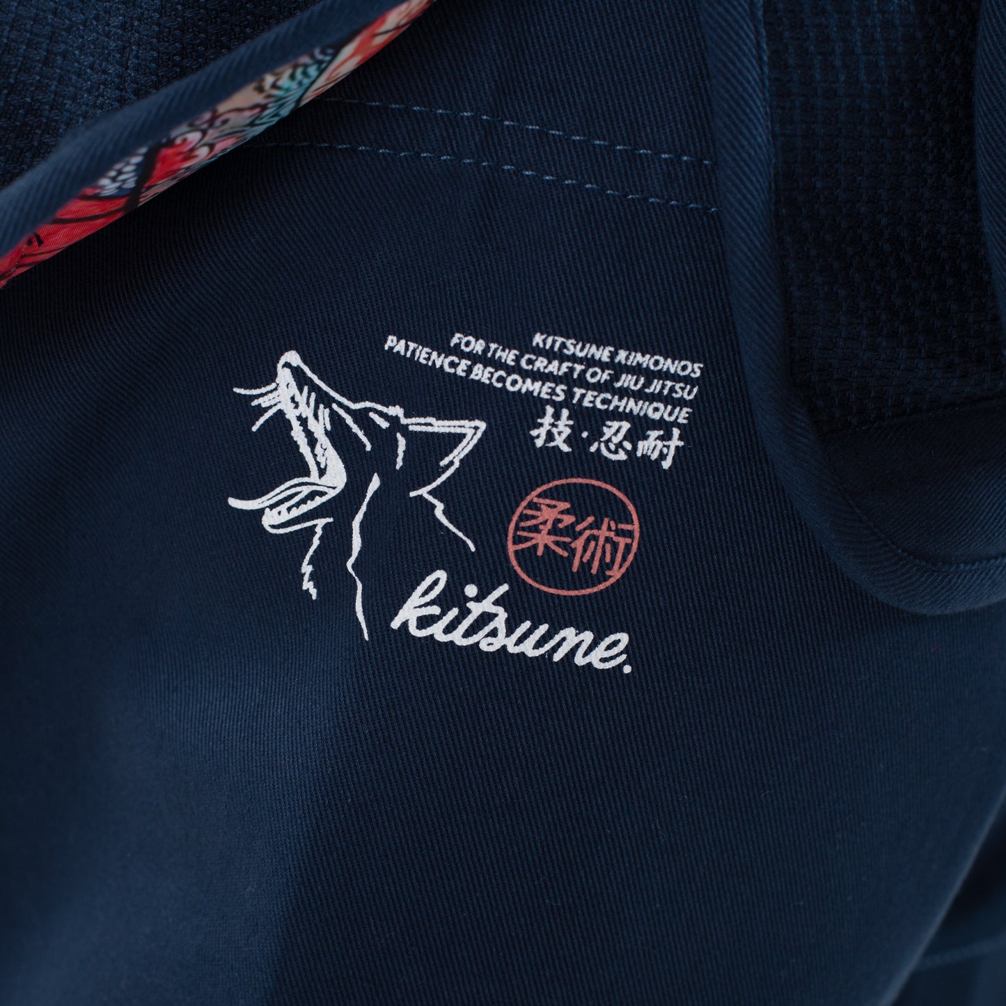 "Red Skies" Women's BJJ Gi - Navy Blue