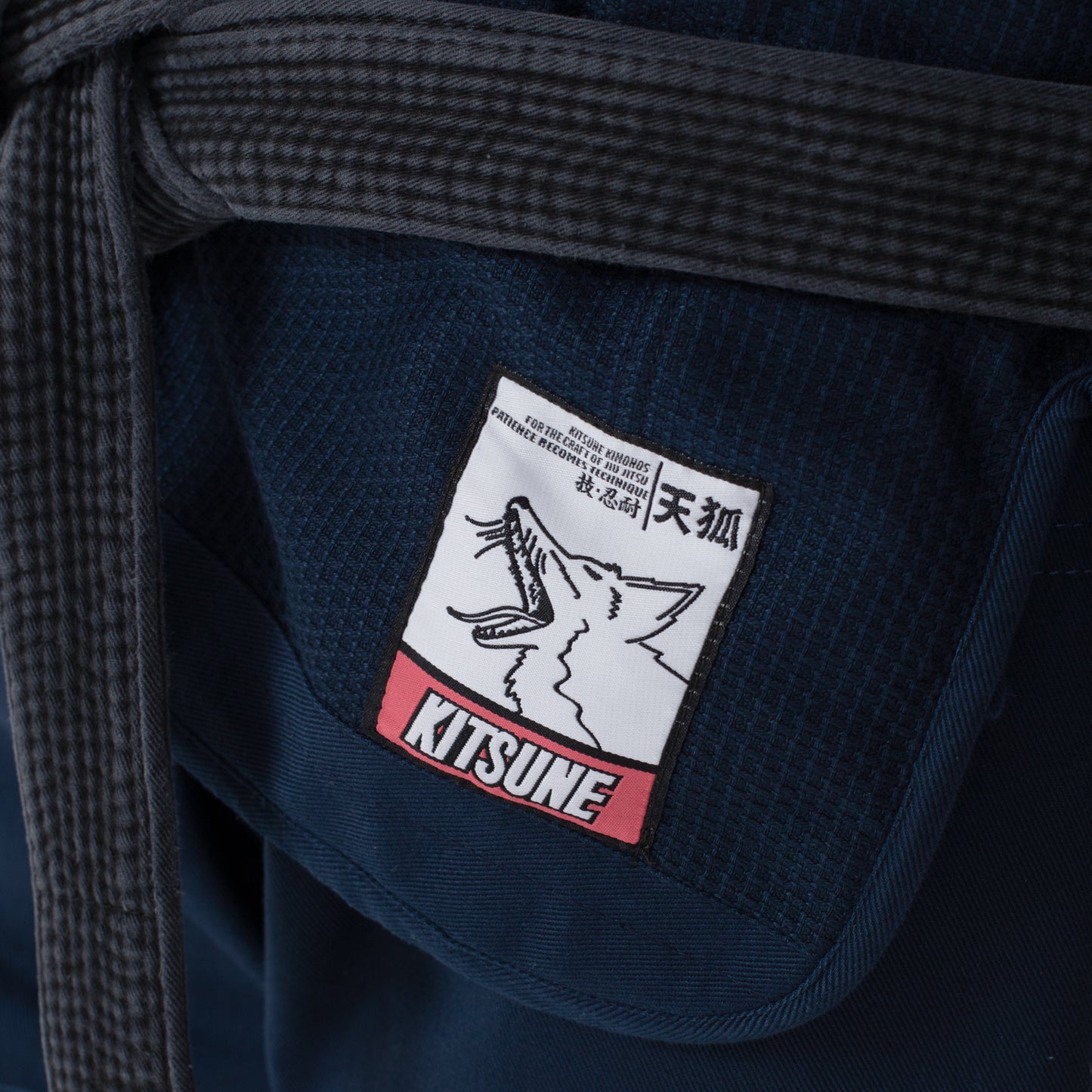 "Red Skies" Women's BJJ Gi - Navy Blue