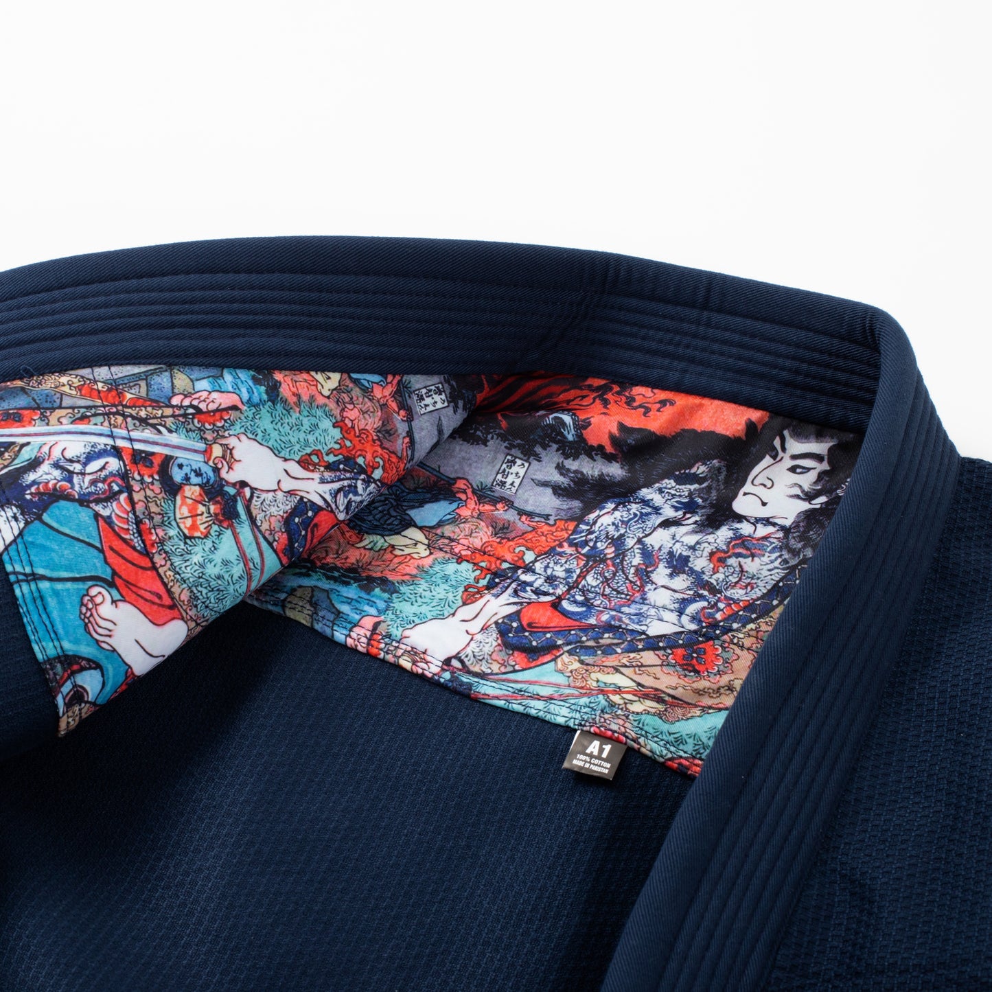 "Red Skies" Women's BJJ Gi - Navy Blue