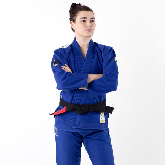 "Bloom" Women's BJJ Gi - Royal Blue