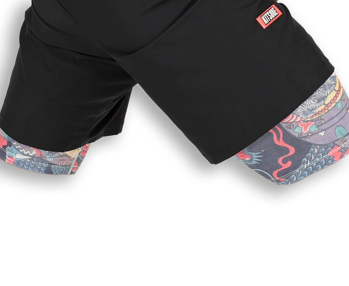 "Heroes" Compression Hybrid Shorts