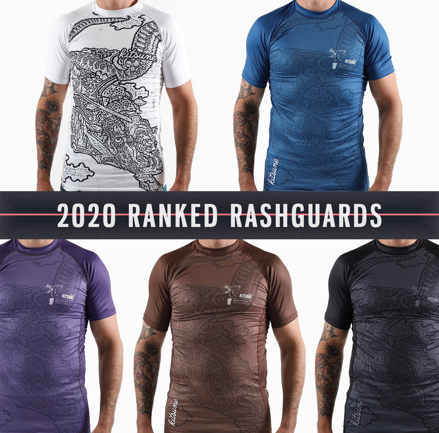 IBJJF Ranked Rashguards - Men's