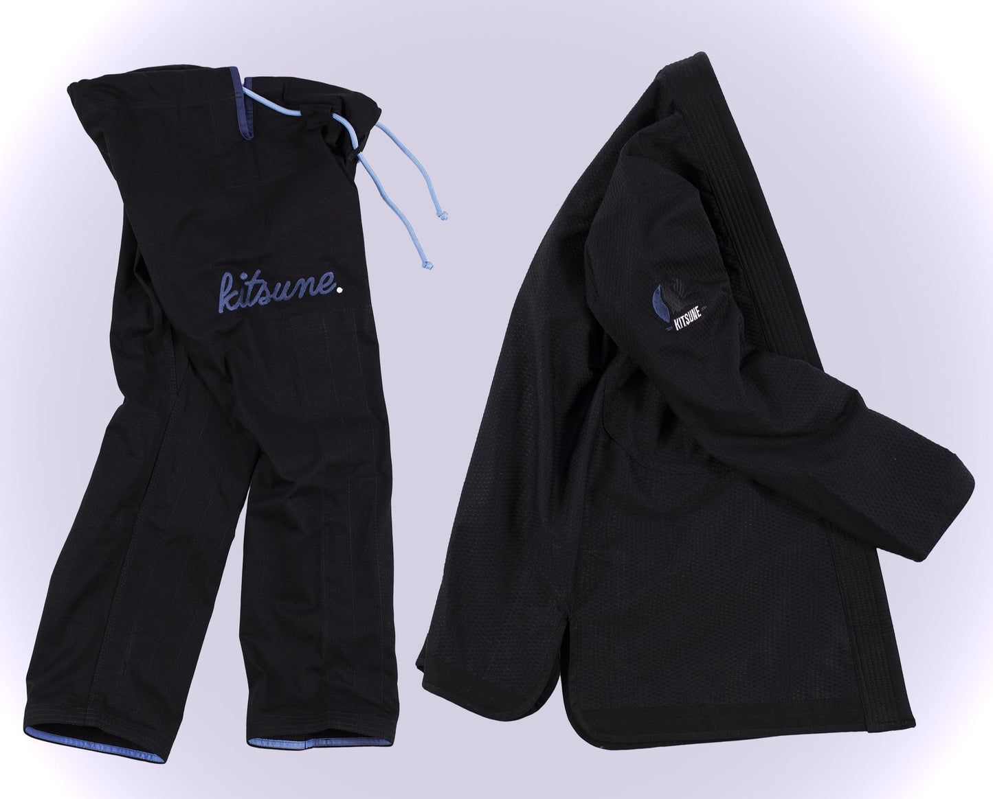 "Cursive LITE" Black BJJ Gi - Men's