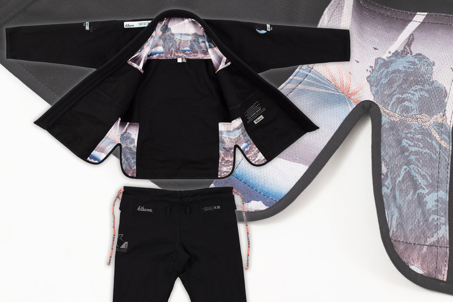 "Dawn" Black BJJ Gi - Men's