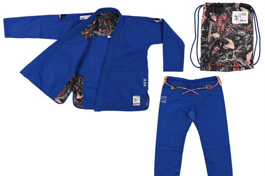 "Dragon" Blue BJJ Gi - Women's