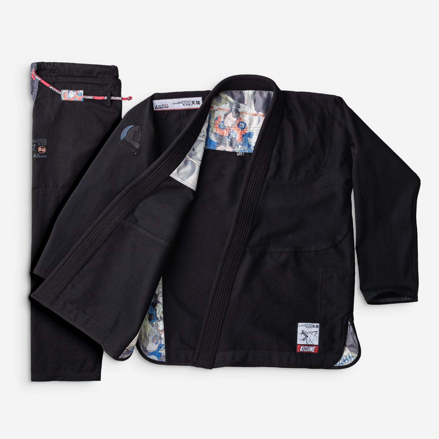 "Spectre" Men's Black BJJ Gi