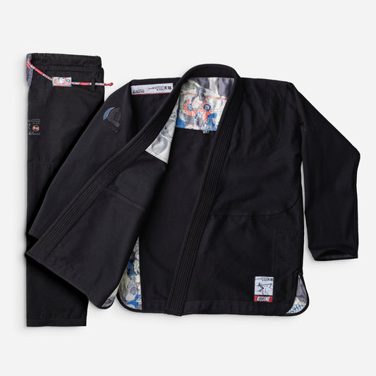 "Spectre" Men's Black BJJ Gi
