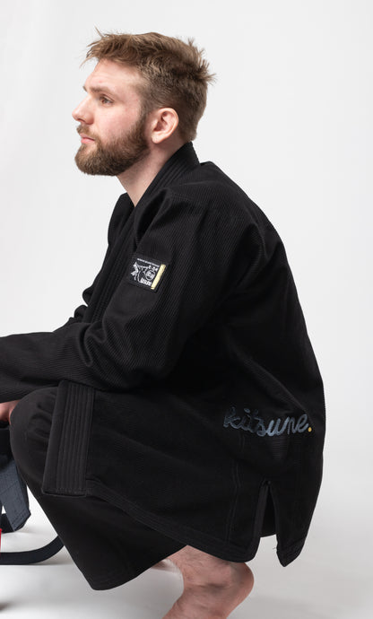 "Cursive MK2" Men's BJJ Gi - Black