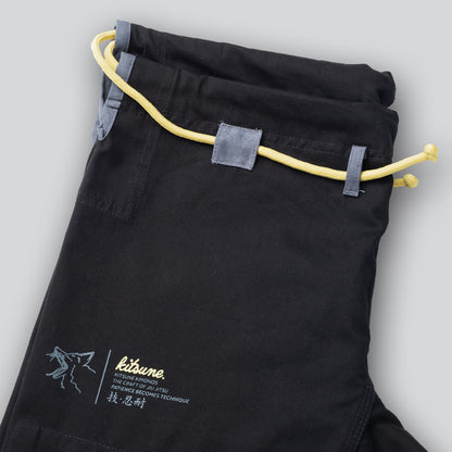 "Cursive MK2" Men's BJJ Gi - Black