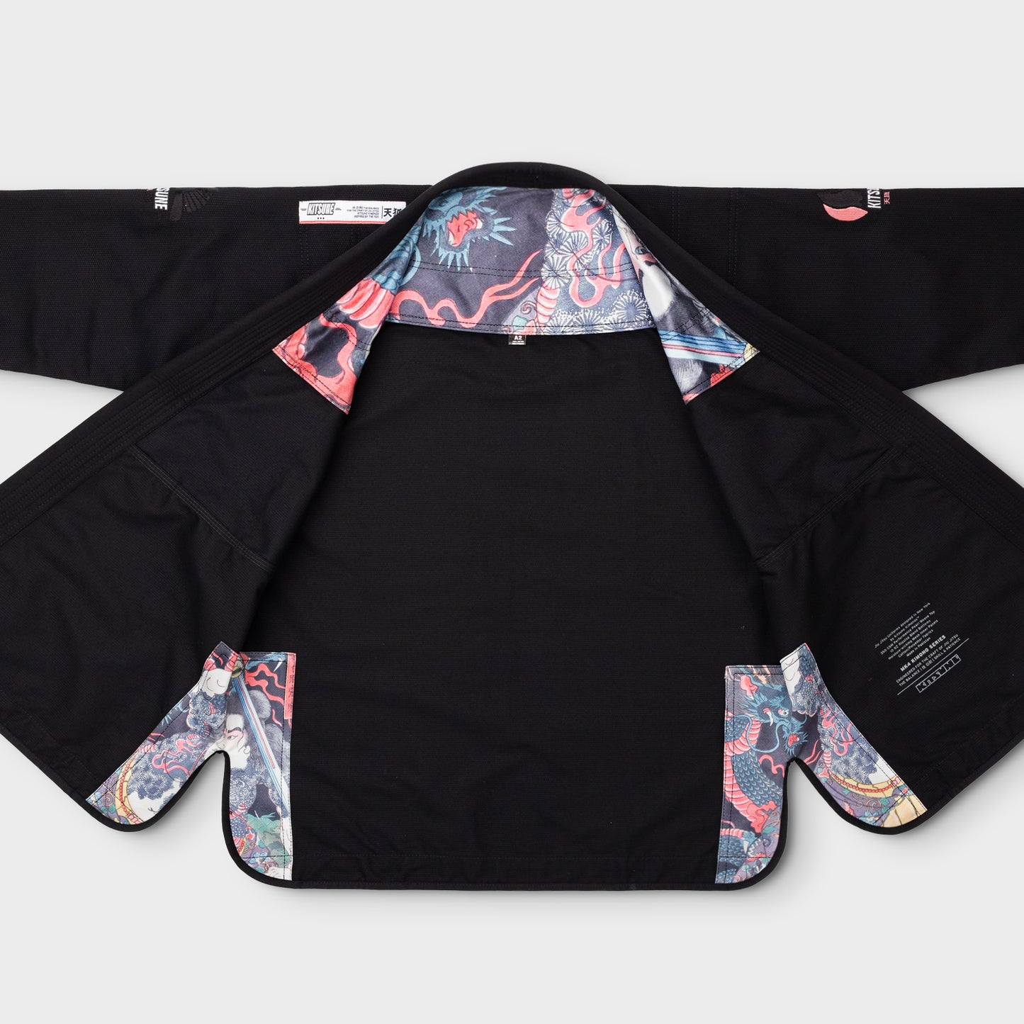 "Heroes" Black BJJ Gi - Men's