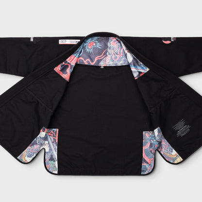 "Heroes" Black BJJ Gi - Men's