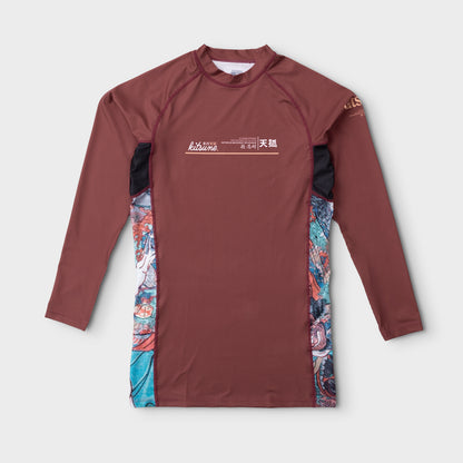 Red Skies Women's Rash Guard
