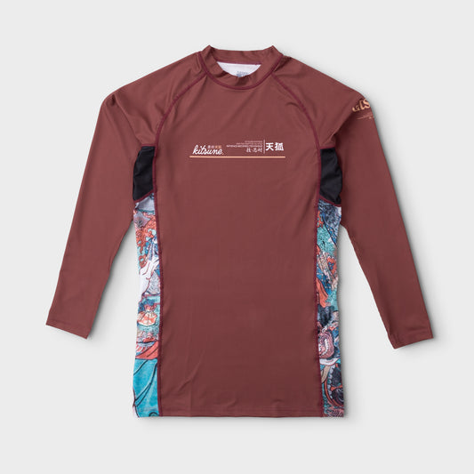Red Skies Women's Rash Guard