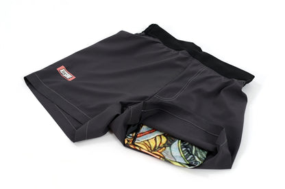 "Scales" Hybrid Two-Layer Shorts (Compression Lining)