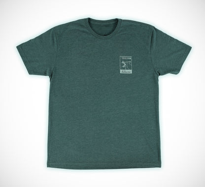 BOX T-Shirt - Green Edition (Sueded Blend)