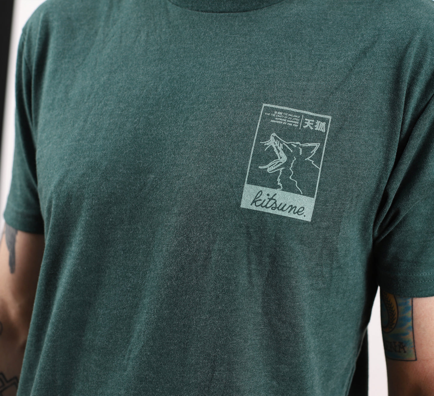 BOX T-Shirt - Green Edition (Sueded Blend)